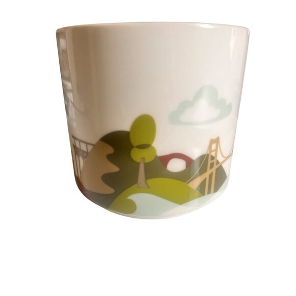 Starbucks Michigan 2015 "You are Here"  Mug Cherries Car Rolling Hills Bridge - Picture 2 of 3